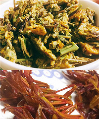 香椿和鸡蛋相遇了