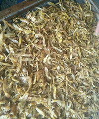 售自家做的多味笋干。价格面议。