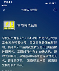 強(qiáng)雷電預(yù)警