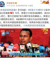 确认有2名中国人!斯里兰卡连发8起爆炸,国内所有航班已暂停!