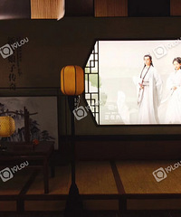 杭州定安路地铁里有一长排新版白娘子的主题墙£¬还挺美的
