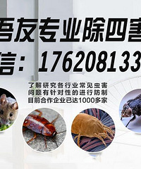 从化四害消杀就找吾友防虫灭鼠