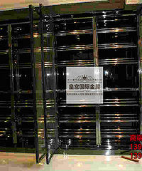 不锈钢酒柜定制设 计恒温红酒柜 酒店吧台餐厅酒柜