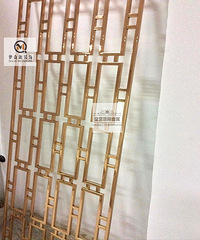 梦奇源 专业加工定制不锈钢屏风 可来图定制