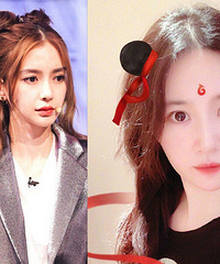 女明星扎起爆红哪吒丸子头,刘亦菲美炸