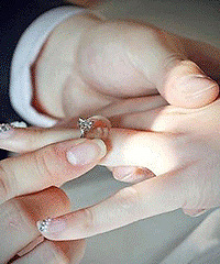 婚礼上送婚戒创意有这些~