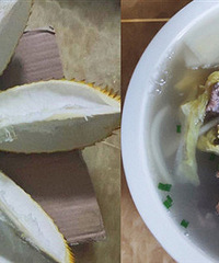 榴蓮里的這個千萬別扔了,可是好食材呢
