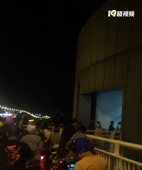 杭州九堡大桥骑行者的痛苦