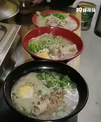 零基础学小吃早餐筒骨粉技术特色汤粉