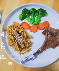 闺女指定要吃的羊肉和意面,准备起来其实很简单!