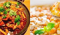这家店藏在黄龙饭店里,肉蟹煲的鸡爪和年糕太入味了吧