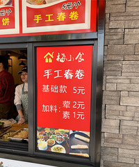 意外发现的手工春卷,5块钱很大一个,管饱!