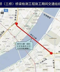 钱江三桥12月8号起例行检测,夜间过江请注意!公交也有调整