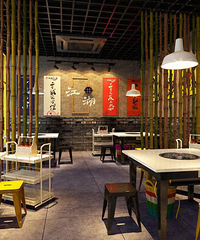 杭州餐饮店装修广告招牌怎么设计?