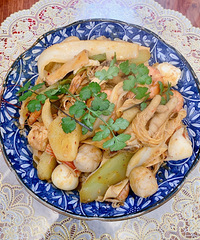 窝了这么久,改善一下伙食来顿麻辣香锅,灵魂就是这包调味包
