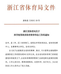 浙江省内马拉松赛何时能恢复?省体育局最新通知来了