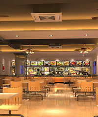杭州餐饮店面装修轻钢龙骨吊顶怎么安装?