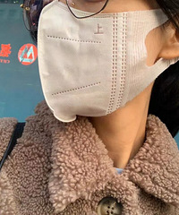 有熔喷布,不勒耳朵的口罩