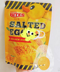 这些咸蛋黄口味的小零食,可爱到犯规了吧