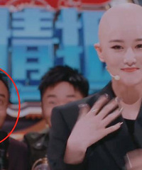 张馨予“剃光头”!当汪涵面扯下假发套,一旁薛之谦吓懵
