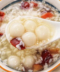 山藥酒釀甜湯