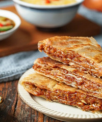 千层肉饼这样做,一口外酥里嫩层层香!