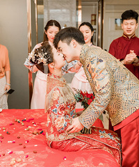 杭州新娘半夜12点起来化妆?竟说是迎亲习俗