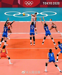 中國女排0-3不敵美國,遭遇兩連敗