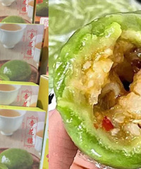 清明未到青團先行,竟然還有檸檬雞爪味