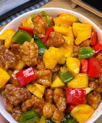 雞胸版菠蘿咕嚕肉