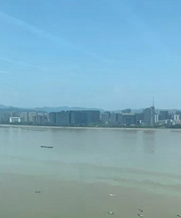 今天钱塘江水怎么变红了?相关部门回应