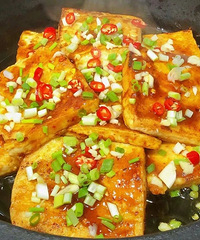 完勝路邊攤的煎豆腐
