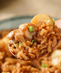 板栗雞腿燜飯
