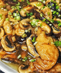 蠔油雙菇油面筋