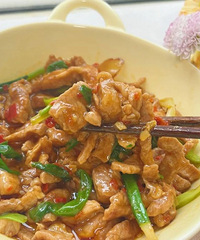 貴州版魚香肉絲
