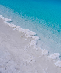 青海大柴旦翡翠湖(鹽湖)