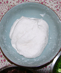 自己韭菜馅水饺