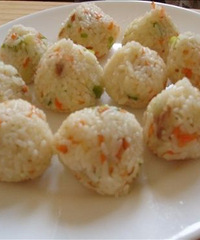 (原创)教你做日式金枪鱼饭团