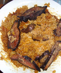 "酱鸭糯米饭~~~第一次做拿出来晒晒"