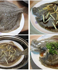 *臻妈私房菜*葱油多宝鱼&现榨南瓜玉米汁