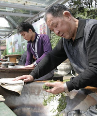"(图)抓紧时间啦“极品西湖龙井茶”手工炒茶大赛,今天最后一天!