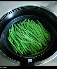 "牛做四季豆大锅贴"