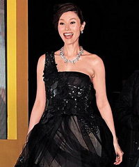 "【1队】孕妇李嘉欣为何总穿高跟鞋走秀(图)"