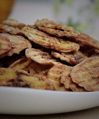 "烤香蕉片?吃过的,没吃过的,都来八一八了~"