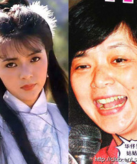 "曾经的娱乐圈玉女们也经不起胶原蛋白流失哦~对比图`"