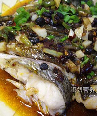 "嘟妈——风味豆豉鱼头"
