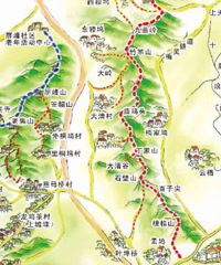 杭州西山游步道登山地图 杭州西山游步道旅游路线乘车方法及地图