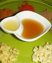 印度香辣烤鸡块(Chicken Tikkt )
