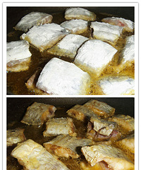 红烧带鱼AND板栗烧鸡块