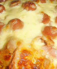 VIVI厨房-----金枪鱼火腿PIZZA
